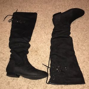 over the knee boots :)